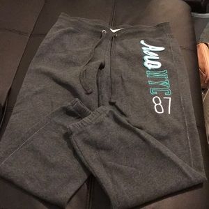 Aeropostale dark grey sweatpants